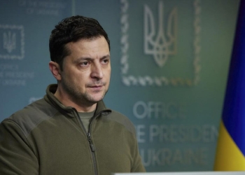 Il presidente ucraino Volodymyr Zelensky (LaPresse)