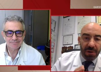 Fabrizio Pregliasco e Matteo Bassetti (Storie Italiane, 2022)