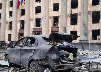 Bombe a Kharkiv, Ucraina