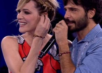 Laura Chiatti e Marco Bocci ad "Amici"