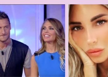 Francesco Totti, Noemi Bocchi, Ilary Blasi (fonte: web)