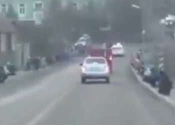 Eucaristia in viaggio verso bunker