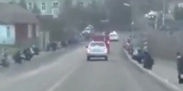 Eucaristia in viaggio verso bunker