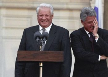 Boris Eltsin e Bill Clinton