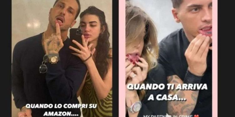 Fabrizio Corona vs Alessandro Basciano e Sophie Codegoni (Foto: Instagram)