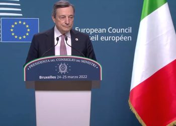 Mario Draghi, conferenza stampa dopo Consiglio europeo (da YouTube)
