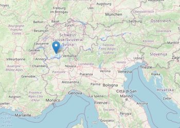 Terremoto Italia-Svizzera (Ingv)