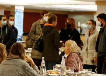 Profughi ucraini in Italia (LaPresse)