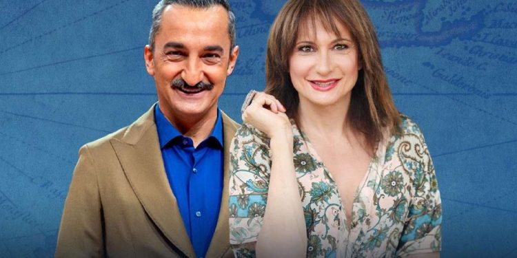 Nicola Savino e Vladimir Luxuria
(Foto: web)