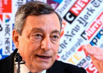 Conferenza stampa Draghi
