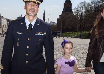 Luca Parmitano e la moglie Kathy Dillow
(Foto: web)