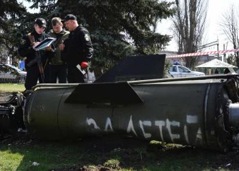 Missile a Kramatorsk, in Ucraina (Foto: 2022, LaPresse)