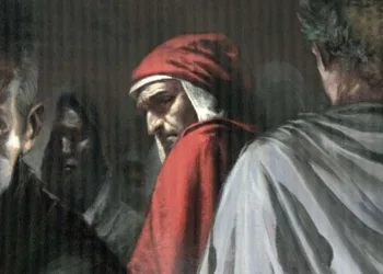 Una tavola della Commedia illustrata da Gabriele Dell'Otto, per il volume sull'Inferno curato da Nembrini (foto dal web)