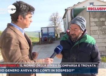 Bimba Campobasso sparita (Mattino5)