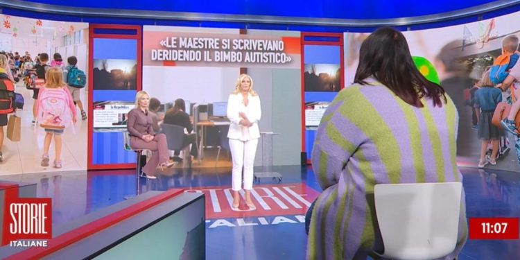 Lucia, mamma del bambino autistico deriso dalle maestre in chat (Storie Italiane, 2022)