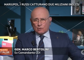 Il generale Bertolini a Stasera Italia