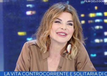 Alba Parietti a La Vita in Diretta