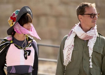 Victoria Cabello e Paride Vitale a Pechino Express 2022 (Sky)