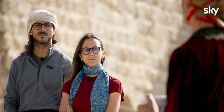 Fru e Aurora Leone a Pechino Express 2022 (Sky)