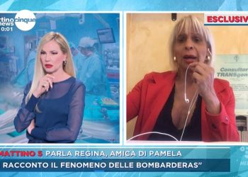 Regina, amica di Pamela Andress, a Mattino5