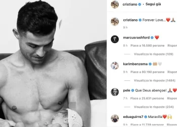 Cristiano Ronaldo con la figlia appena nata (Foto: Instagram)