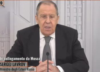 Sergej Lavrov, ministro degli Esteri a Zona Bianca