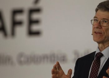 Jeffrey D. Sachs, economista della Columbia University (Foto: 2017, LaPresse)