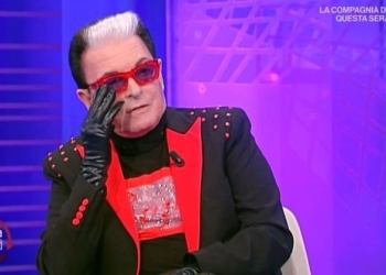 Cristiano Malgioglio a "Da noi a ruota libera"