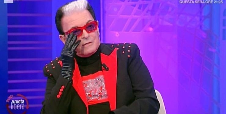 Cristiano Malgioglio a "Da noi a ruota libera"