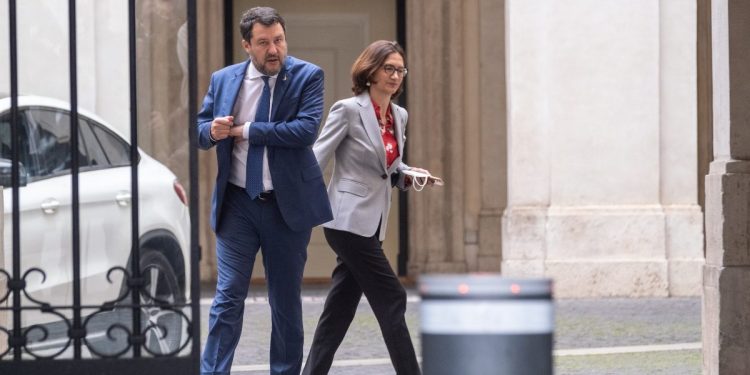 Salvini e Gelmini