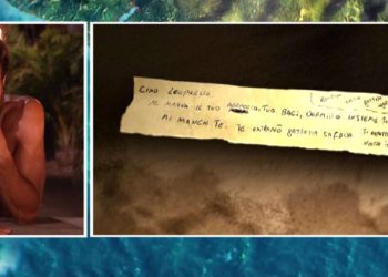 Roger messaggio Isola dei Famosi