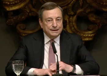 Draghi in conferenza stampa
