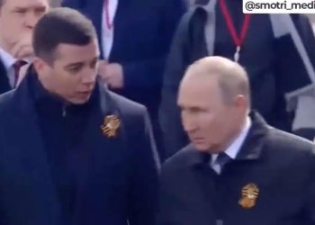 Dmitri Kovalev e Putin, screen da Twitter