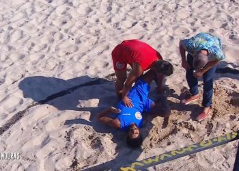 Roger Balduino incidente Isola dei Famosi