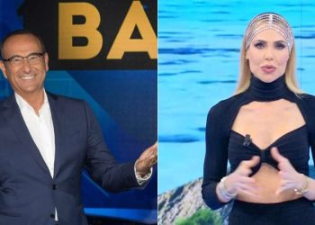 Carlo Conti e Ilary Blasi
(Foto: web)