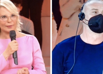 Maria De Filippi e la maglia in ricordo di Piero Sonaglia
