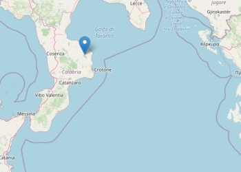 Terremoto Crotone, Ingv