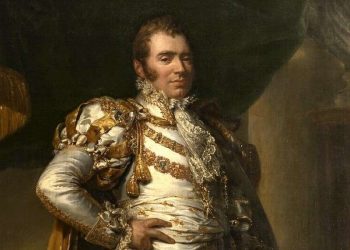 F. Gérard, Carlo Ferdinando d'Artois, duca di Berry (1820, particolare)