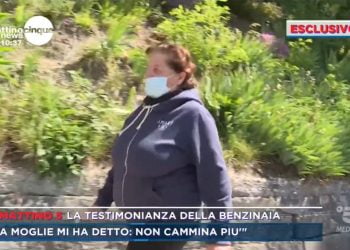 La moglie di Giuseppe Pedrazzini a Mattino5