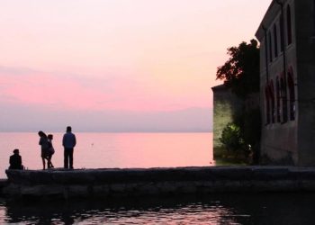 Sul Lago di Garda (LaPresse)