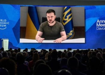 Zelensky a Davos