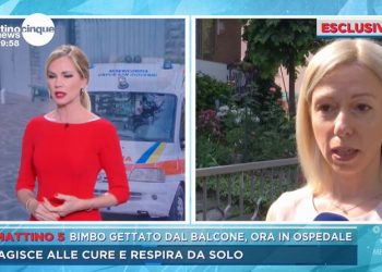 L'avvocato della baby sitter che ha gettato il bimbo dal balcone a Mattino5