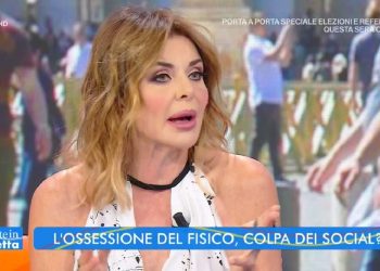 Alba Parietti e L'Estate in Diretta