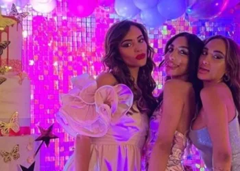 Le principesse Selassié alla festa di Lulù (Instagram)