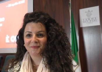 Chiara Frontini, neo sindaco di Viterbo (screen da Youtube)