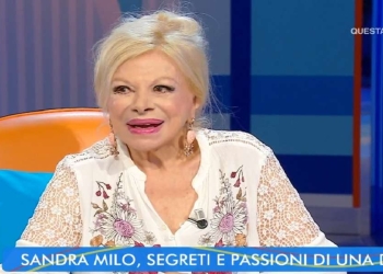 Sandra Milo a "Estate in diretta"
