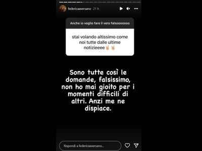 Federica Aversano, la reazione alla crisi tra Matteo e Valeria (Foto: Instagram)