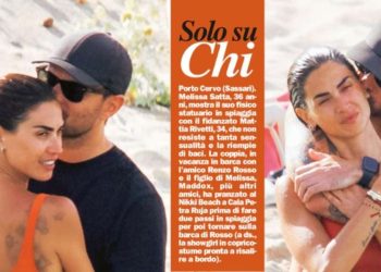 Melissa Satta e Mattia Rivetti su Chi