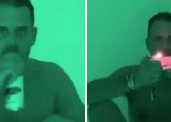 Hunter Biden (screen video Daily Mail)