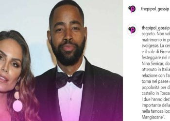 Nina Senicar, matrimonio segreto (Instagram)